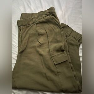 Plus size a new day olive green cargo pant trousers size 22